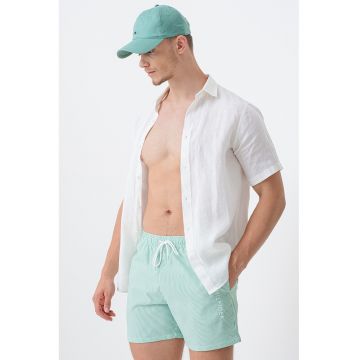 Pantaloni scurti de baie cu model in dungi
