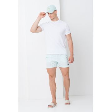 Pantaloni scurti de baie cu snur si buzunare laterale