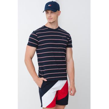 Pantaloni scurti de inot cu model colorblock