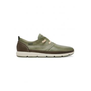 Pantofi barbati  304903403 - Piele naturala - Verde