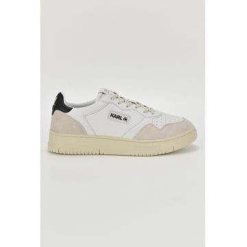 Pantofi sport de piele cu aplicatie logo Krew