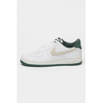 Pantofi sport de piele cu garnituri de piele ecologica Air Force 1