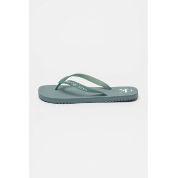 Papuci flip-flop cu logo