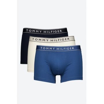 Set de boxeri din amestec de bumbac cu logo - 3 perechi