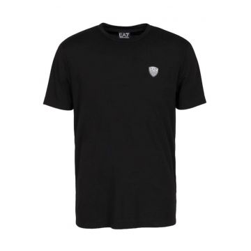Tricou barbati 8NPT16 -  Viscoza/Poliamida - Negru