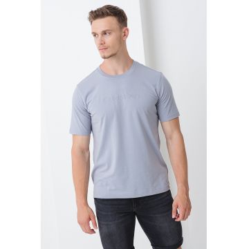 Tricou cu decolteu la baza gatului pentru antrenament
