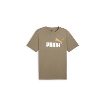 Tricou cu decolteu la baza gatului si logo