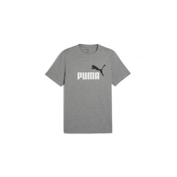 Tricou cu decolteu la baza gatului si logo