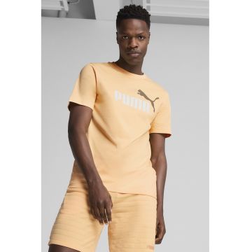 Tricou cu decolteu la baza gatului si logo