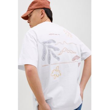 Tricou cu imprimeu grafic pe partea din spate