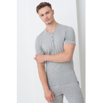 Tricou de pijama din amestec de modal