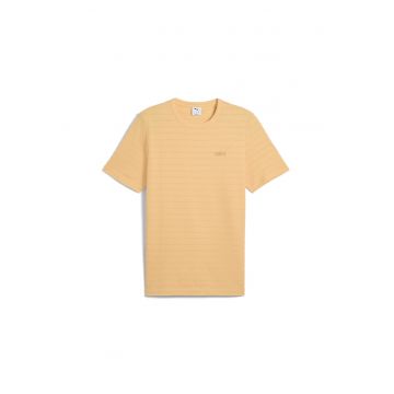 Tricou din amestec de bumbac cu logo brodat