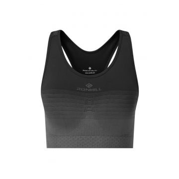 Bustiera alergare dama  Seamless Negru