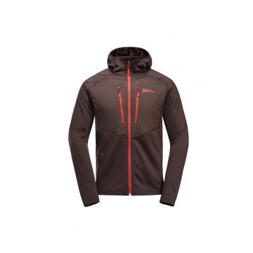 Fleece barbati  Alpgrat Pro Ins Fz Maro/Rosu