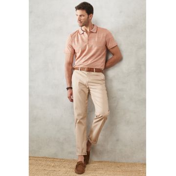 Pantaloni chino cu talie medie