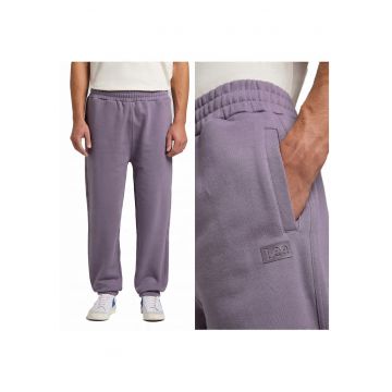 Pantaloni Sportivi -  Sweat Pant - Mov - Croi Loose Fit - Tip De Pantaloni Inaltimea Taliei Medie - Compozitie Material 100% Bumbac