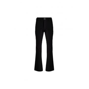 Pantaloni trekking barbati -  Poliester/Elastan - Negru