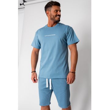 Set Axis tricou si pantalon scurt Storm Blue 15857