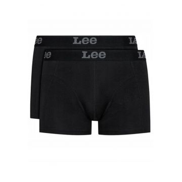Set Boxeri Barbati 2-Pack Trunk -  2-Pack Trunk - S INTL - Negru - 95% Bumbac - 5% Elastan - Fara Decolteu - 2 Bucati