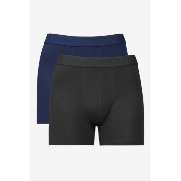 Set de boxeri cu model uni - 2 perechi