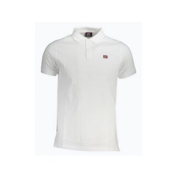 Tricou polo barbati cu logo - din bumbac