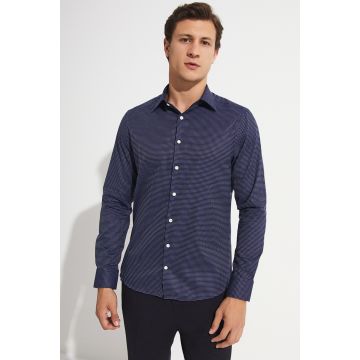 Camasa slim-fit din bumbac