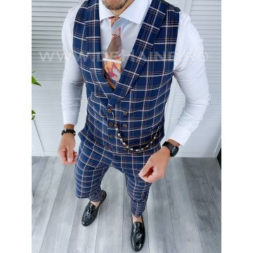 Compleu barbati  Vesta + Pantaloni B4137  N7-4.2