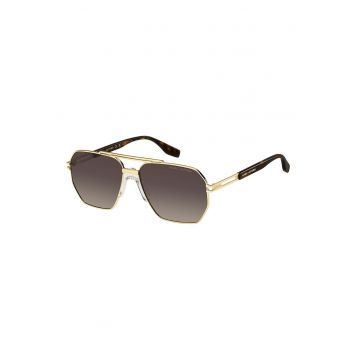 Ochelari de soare aviator cu rama metalica - 65499