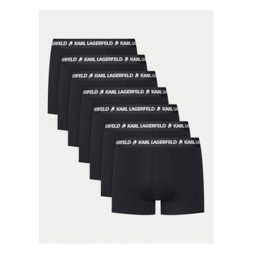 Set 7 boxeri barbati -  304614583 - Bumbac - Negru
