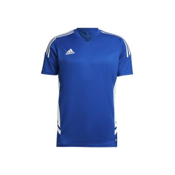 Tricou sport barbati  Condivo 22 - Aeroready - albastru - poliester -