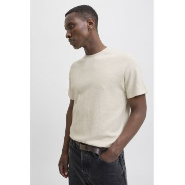 Tricou texturat relaxed-fit