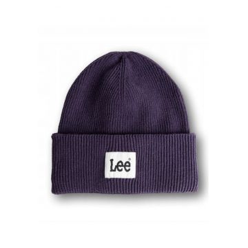 Caciula Barbati -  Beanie - Universala - Confortabila - Stilata - 75% Bumbac Reciclat - 20% Poliester Reciclat - Ideala Pentru Zile Mai Racoroase - Violet