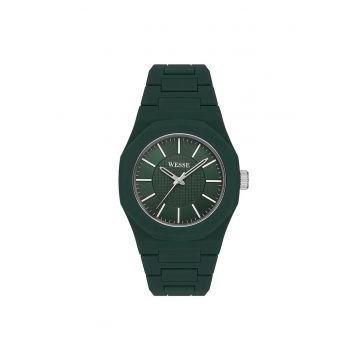 Ceas barbatesc  41mm - mecanism quartz - curea plastic