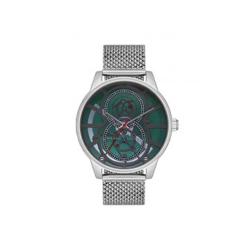 Ceas barbatesc  MEX3248 metalic 44mm otel 5ATM