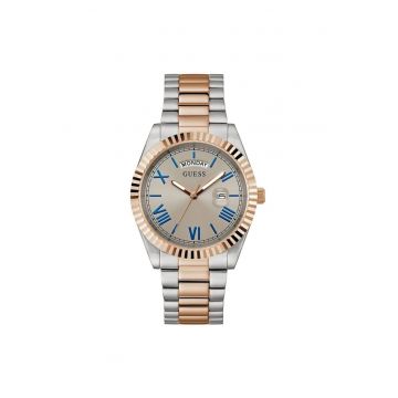 Ceas barbatesc  model GW0265G13 - mecanism Quartz - 42mm - culoare argintie - curea din otel