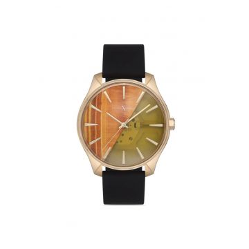 Ceas barbati  MEX3174 auriu silicon 44mm