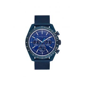 Ceas barbati  MXG3124 albastru 43mm metal quartz 5ATM