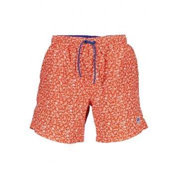 Pantaloni scurti de baie barbati - cu imprimeu tropical - Regular fit Pantaloni scurti de baie barbati - cu imprimeu tropical - Regular fit