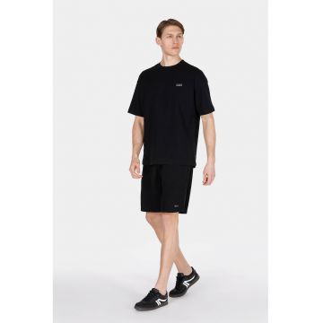 Pantaloni scurti uni cu snur