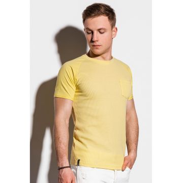 Tricou cu maneci raglan - Galben