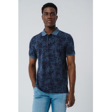 Tricou polo cu imprimeu tropical Palco Palco
