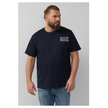 Big Sizes Tricou barbati big sizes cu imprimeu Ford® - decolteu la baza gatului - bleumarin inchis