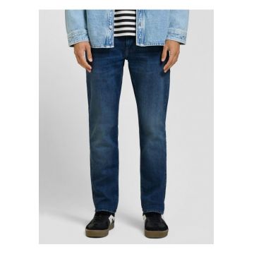 Blugi barbati - Rick - cu talie medie si croiala Slim Fit - Slim Leg - Albastru inchis Blugi barbati - Rick - cu talie medie si croiala Slim Fit - Slim Leg - Albastru inchis
