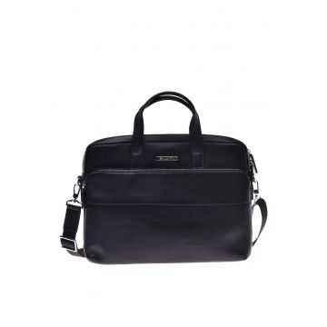 Geanta messenger de piele