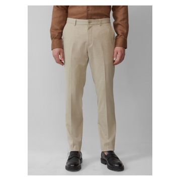 Pantaloni costum barbati cu model fin si croiala Regular Fit