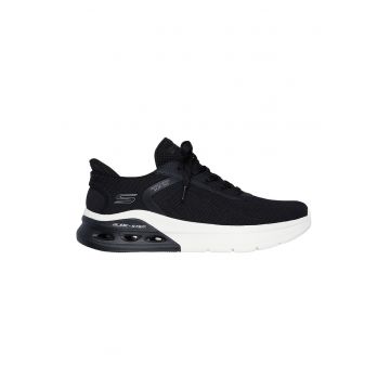 Pantofi sport slip-on Bobs Waves 2.0 - Negru stins