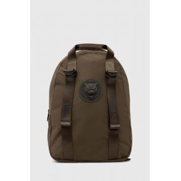 PLEIN SPORT rucsac barbati, culoarea maro, mare, cu imprimeu