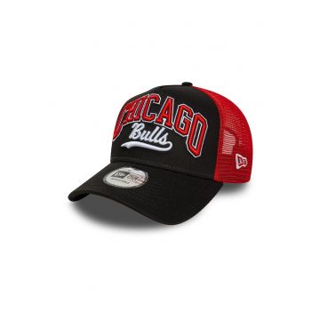 Sapca trucker cu imprimeu Chicago Bulls