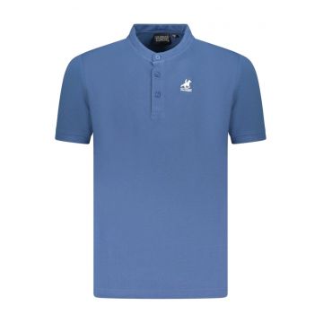 U.S. Grand POLO Tricou polo barbati simplu cu logo brodat - regular fit