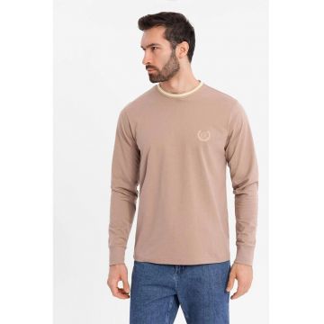 Bluza de bumbac cu logo